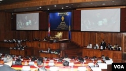 
Cheam Yiep, a parliamentarian for the ruling Cambodian People’s Party and head of the finance committee, said the proposal was not accepted because it came “too late” for the 2013 budget.
