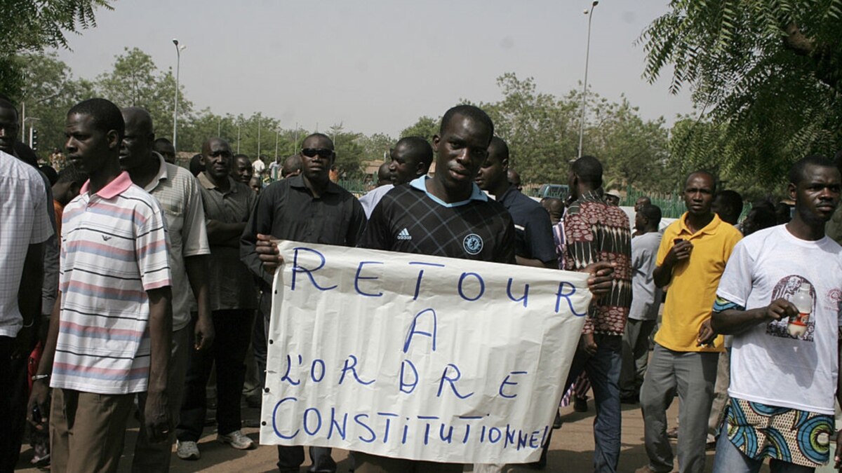 Malians Protest Last Week's Coup