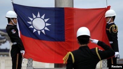 因中方抗议美国跆拳道比赛被迫撤下台湾国旗