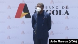 Presidente angolano João Lourenço em Benguela, 20 de Fevereiro 2021