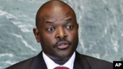Shugaban kasar Burundi, Pierre Nkurunziza.