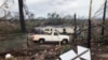 This photo shows debris in Lee County, Ala., after what appeared to be a tornado struck in the area Sunday, March 3, 2019. 