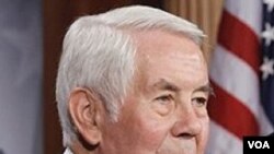 Senator Richard Lugar dari Partai Republik, negara bagian Indiana, menjabat di Komisi Hubungan Luar Negeri Senat.