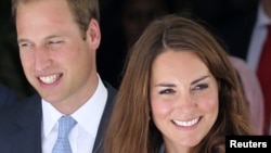 Britain's Prince William and Catherine, Duchess of Cambridge, September 13, 2012.