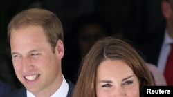 Britain's Prince William and Catherine, Duchess of Cambridge, September 13, 2012.