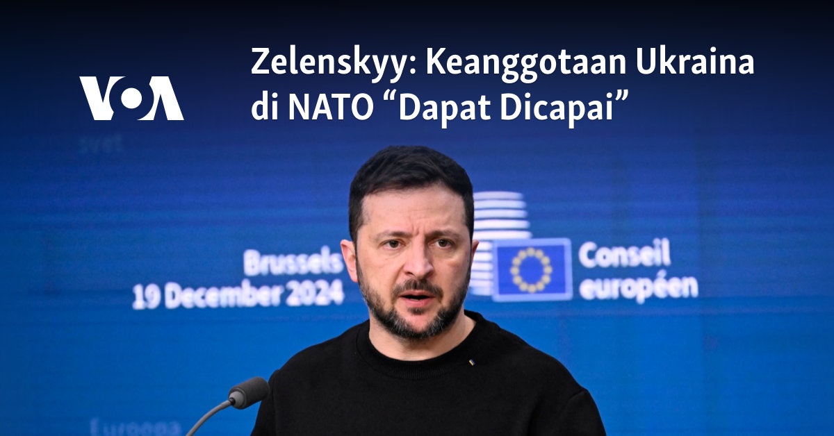 Keanggotaan Ukraina di NATO “Dapat Dicapai”