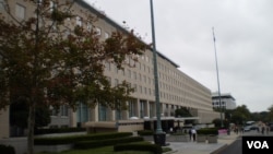 资料照片：位于华盛顿的美国国务院主楼。