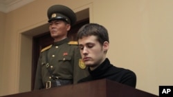 Amerikanac Metju Miler osudjen na 6 godina prinudnog rada u Severnoj Koreji, 14. septembar 2014. 
