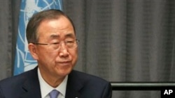« La mutilation des jeunes filles et des femmes doit cesser pour cette génération, notre génération », a dit Ban Ki-moon (AP)