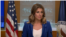 Phát ngôn nhân Bộ Ngoại giao Mỹ, Morgan Ortagus. 