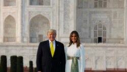 Predsednik Tramp i prva dama Melanija posetili su Tadž Mahal