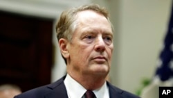 Đại diện Thương mại Mỹ Robert Lighthizer.