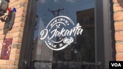 Restoran D'jakarta Cafe di Philadelphia (Dok: VOA)