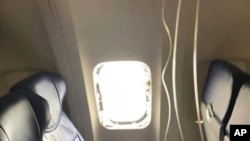Cửa sổ máy bay Southwest Airlines bi hỏng.