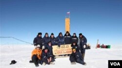 Los científicos de la estación Vostok trabajaron en condiciones muy difíciles.