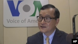 Sam Rainsy said last week the complaints were not part of political brokering for his return to Cambodia, where he faces years of imprisonment.