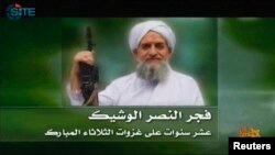 FILE - Al-Qaeda leader, Egyptian Ayman al-Zawahiri, in still image taken from a video released Sept.12, 2011. 