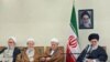  Iran's Supreme Leader Ayatollah Ali Khamenei (R) meets with members of the Assembly of Experts in Tehran, Iran, March 8, 2012.