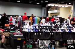 미국 워싱턴 D.C.에서 '스니커콘' 운동화 전시회가 열렸다.