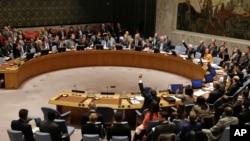 지난 3월 유엔 안보리에서 더욱 철저한 대북 제재 이행을 위한 결의안을 채택했다.
