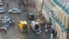 Taxi tông vào đám đông ở Moscow, 8 người bị thương