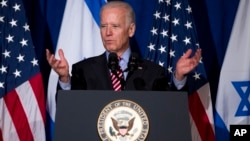 Ông Biden nhắc lại quyết tâm của Hoa Kỳ là sẽ không để Iran có vũ khí hạt nhân.