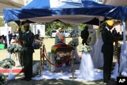 Mugabe burial in Zvimba communal lands, Mashonaland West province.