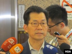 在野党民进党立委李应元 (美国之音张永泰)