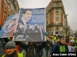 France Paris yellow jackets protests