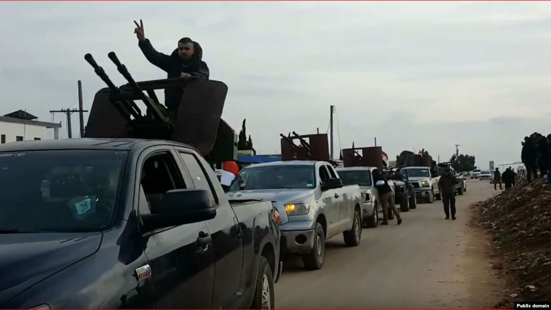 Syrian forces in Afrin