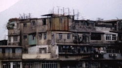 Hong Kong rooftop slums