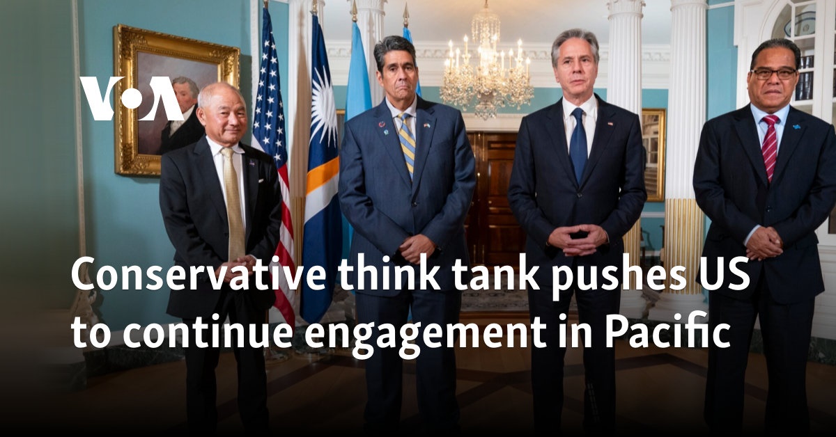 Conservative think tank pushes US to continue engagement in Pacific