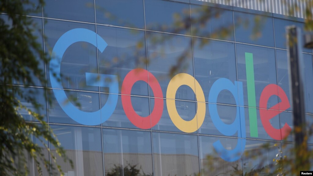 A Google logo is seen at the company's headquarters in Mountain View, California, U.S., November 1, 2018. (REUTERS/ Stephen Lam)