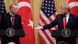 Le président Donald Trump a reçu mercredi à la Maison Blanche son homologue turc Recep Tayyip Erdogan