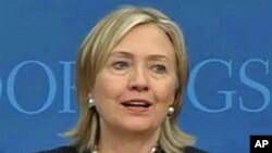 US Secretary of State Hillary Clinton, 27 May 2010