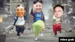 중국에서 북한 김정은 국방위원회 제1위원장을 희화화하는 내용의 동영상이 큰 반향을 일으키고 있다. 유투브에 올라온 동영상 장면. 