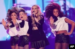 Meghan Trainor performs at the iHeartRadio Music Festival on Sept. 20, 2014, in Las Vegas.