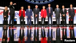 El martes 30 de julio de 2019 fue la primera de dos noches de debate candidatos demócratas a la presidencia de EE.UU. en 2020.