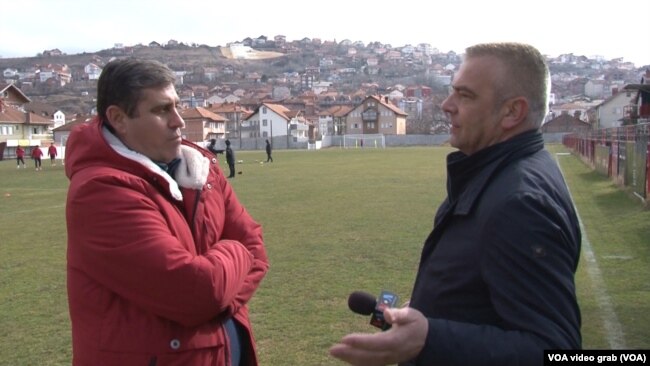 Arbnor Morina u razgovoru sa reporterom Glasa Amerike Budimirom Ničićem