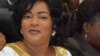 La ministre de la Promition de la Femme, Inès Nefer Ingani a été démise de ses fonction, à Brazzaville, le 17 septembre 2019. (VOA/Arsène Séverin)