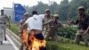西藏流亡人士試圖在印度首都自焚