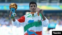 پیمان نصیری دونده ایرانی در مسابقات پارالمپیک ریو ۲۰۱۶