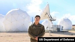 미국 우주군 소속 한국계 데이비드 김 병장.