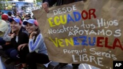 En los últimos cuatro años han llegado a Ecuador 1,3 millones de venezolanos, de los cuales una quinta parte se mantienen en suelo ecuatoriano, mientras que el resto ha seguido viaje al sur del continente.