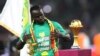 SOCCER-NATIONS-SEN-EGY/REPORT - Sadio Mane celebrates Senegal win at AFCON