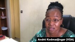Maître Nomaye Clarisse, avocate au barreau du Tchad, le 8 mars 2020. (VOA/André Kodmadjingar).