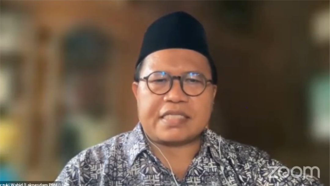 Sekretaris Lakpesdam PBNU, Marzuki Wahid.