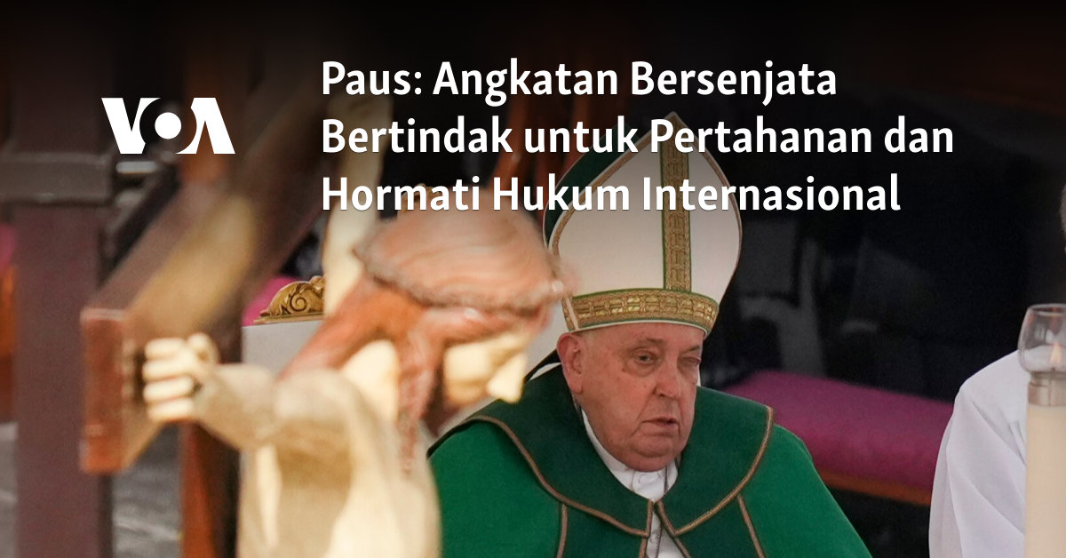 Angkatan Bersenjata Bertindak untuk Pertahanan dan Hormati Hukum Internasional