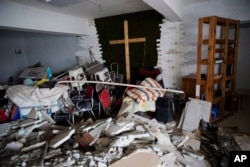 资料照：中国河南一个被拆除的家庭教会（2018年6月3号）