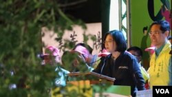 台灣總統蔡英文。 (資料照片)